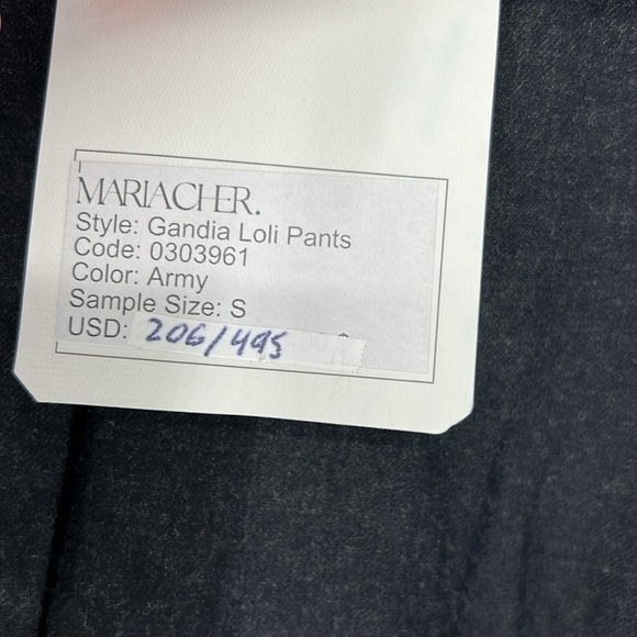 Maria Cher NWT women’s gandia loli pants women’s small - Picture 4 of 8